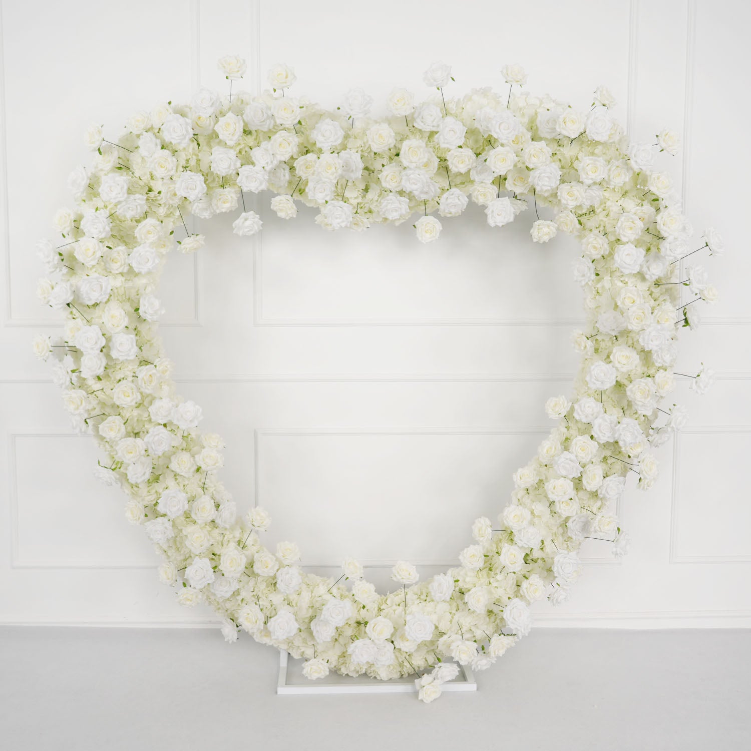 2×2m(78.7 inch * 78.7 inch) Rose Heart Shape